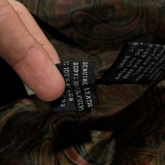 VINTAGE 80's Members Only Classic Aviator Military Bomber Jacket Mens 1X Black - Picture 12 of 12